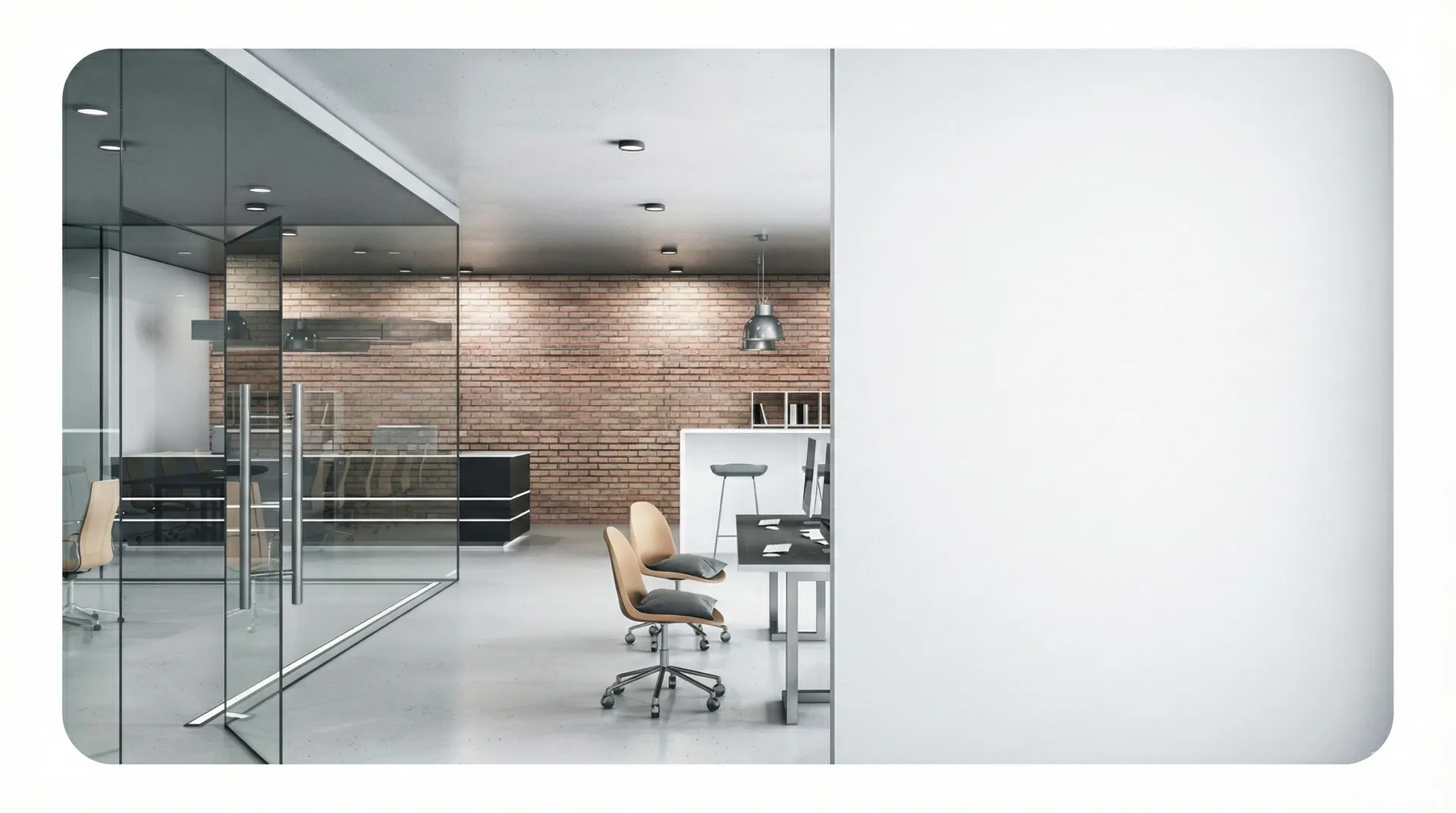 Modern commercial office interior in Cape Town